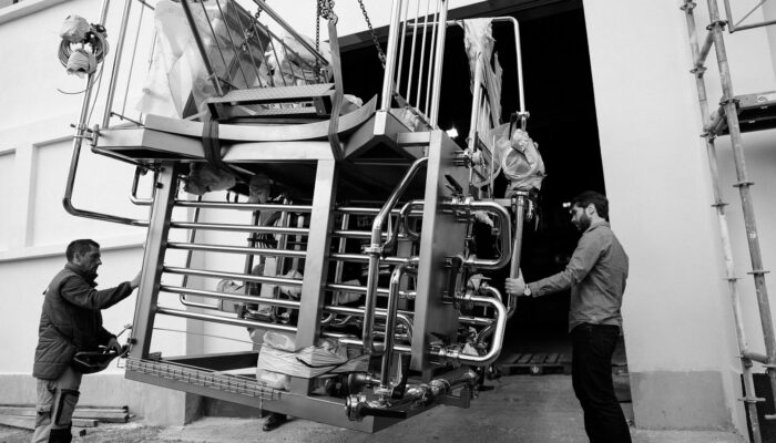 Le matériel arrive !