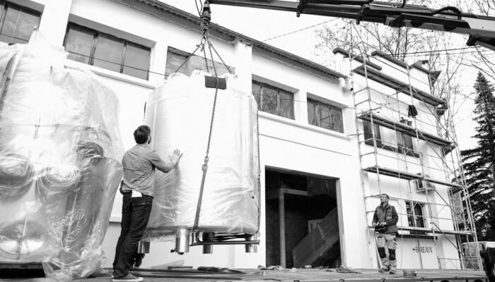 Le matériel arrive !