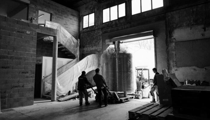 Le matériel arrive !