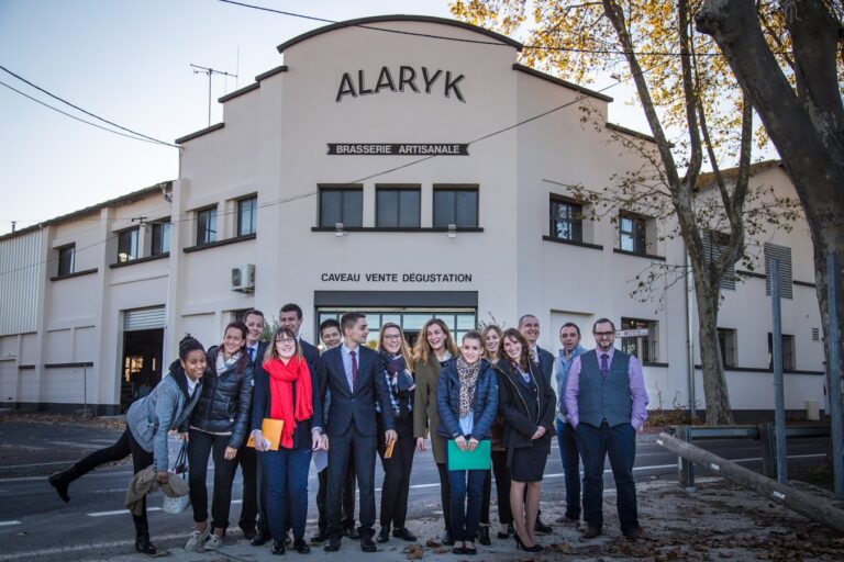 Journée découverte de la Brasserie Alaryk pour les apprentis sommeliers
