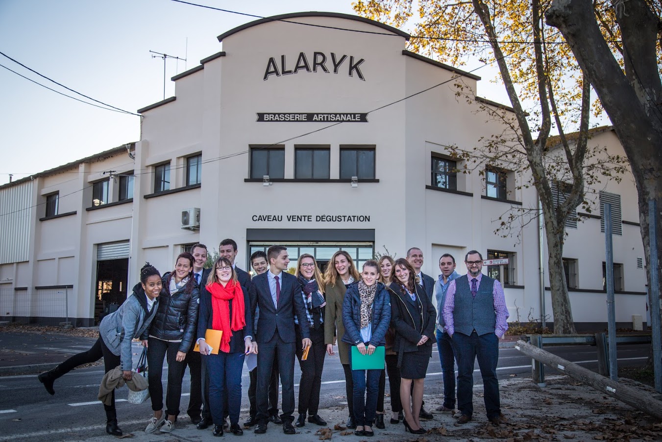 Journée découverte de la Brasserie Alaryk pour les apprentis sommeliers