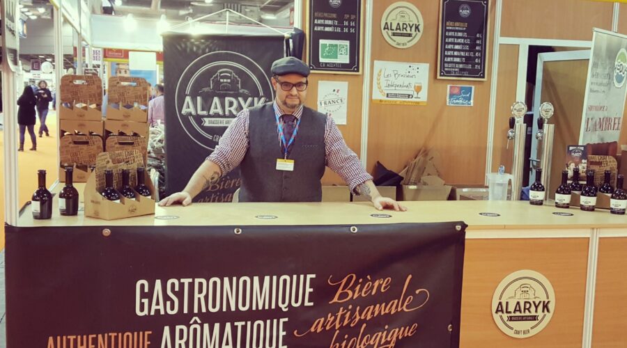 Stand Brasserie Alaryk, bières artisanales biologiques